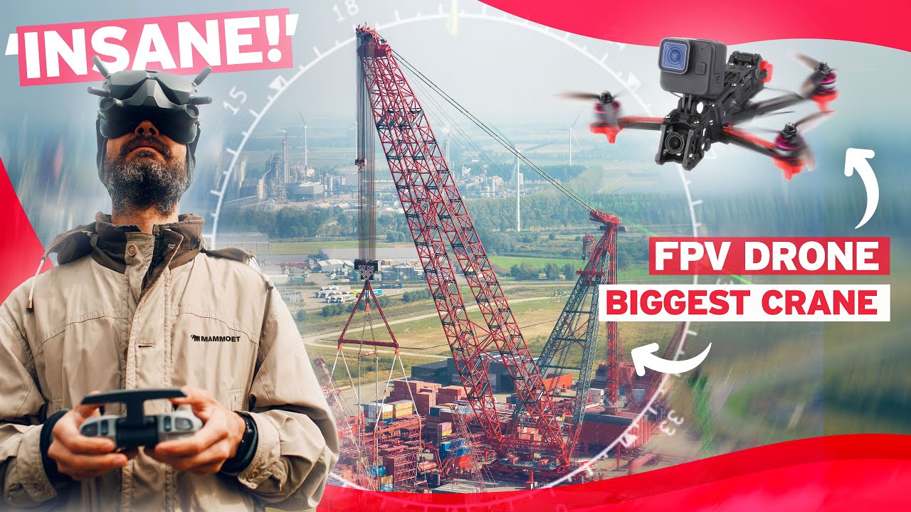 FPV drone v World's Strongest Crane